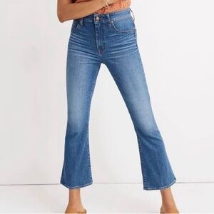 Madewell Petite Curvy Cali Demi-Boot Jeans in Tierney Wash: Eco Edition